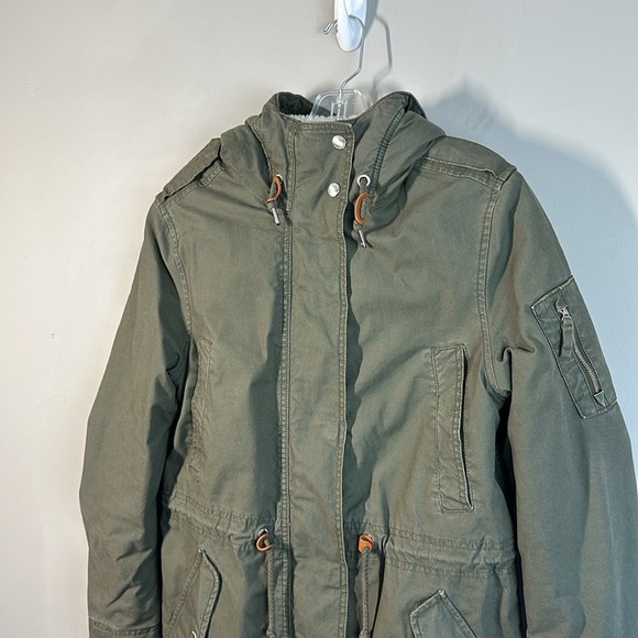 Timberland Womens Teddy Fleece Lined Parka Size XS - Picture 4 of 16